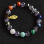 Holistic Health For All Crystal Bracelet with 12 gemstones